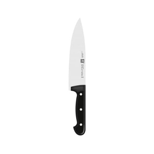  Zwilling 34911-201-0 Twin Chef Santokumesser, Rostfreier Spezialstahl, Zwilling Sonderschmelze, genietet, Vollerl, Kunststoff-Schalen, 18 cm, schwarz