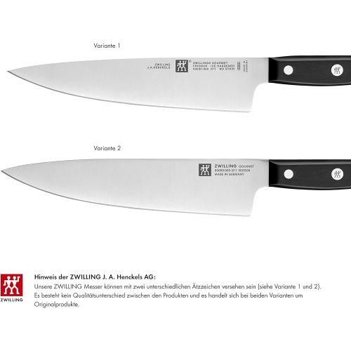  [아마존베스트]ZWILLING 36133-000-0 Gourmet Self-sharpening knife block, dark brown, 7-part