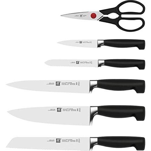  [아마존베스트]Zwilling Self-Sharpening Knife Block, 7-Part Set