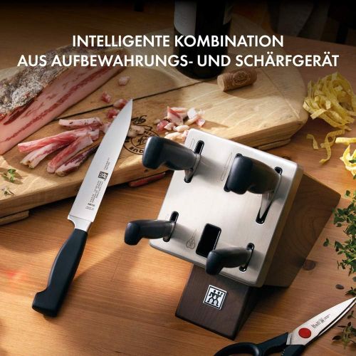  [아마존베스트]Zwilling Self-Sharpening Knife Block, 7-Part Set