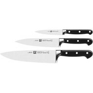 [아마존베스트]ZWILLING knife set, 3-piece., Paring knife / garnishing knife, meat knife, chefs knife, special stainless steel / plastic handle, Professional S