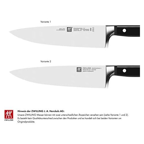  [아마존베스트]ZWILLING knife set, 3-piece., Paring knife / garnishing knife, meat knife, chefs knife, special stainless steel / plastic handle, Professional S