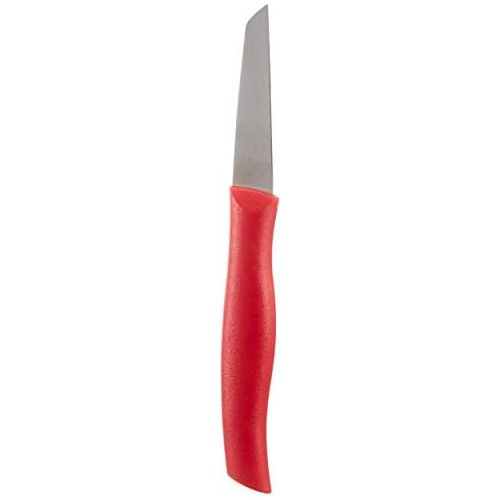  [아마존베스트]Zwilling Twin Grip Vegetable Knife 70mm (Friodur Blade Red Plastic Handle