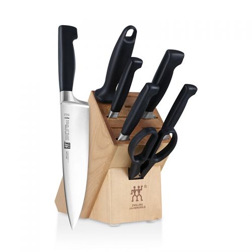  Zwilling J.A. Henckels Twin Four Star 8-Piece Knife Block Set