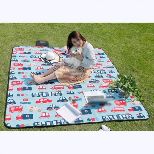  Zxb-shop Outdoor Four Seasons Available Picnic Mat Lawn Thickening Waterproof Picnic Mat Beach Tent Insulation Mat (Color : A)