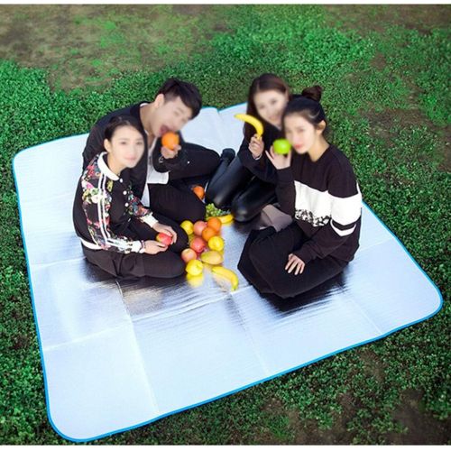  Zxb-shop Outdoor Portable Picnic Mat Thick Waterproof Picnic Mat Lawn Camping Picnic Cloth (Size : M)