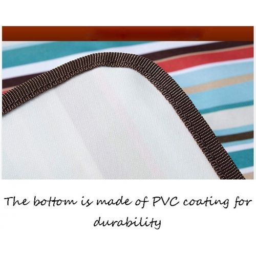  Zxb-shop Outdoor Thickened Picnic Mat Waterproof Partition Hot Picnic Mat Beach Lawn Picnic Cloth (Color : A)