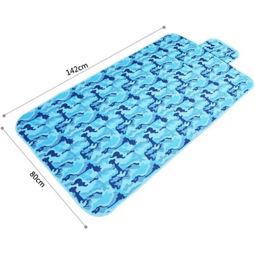  Zxb-shop Outdoor Increase Picnic Mat Folding Storage Picnic Mat Lawn Beach Cushion (Color : D)