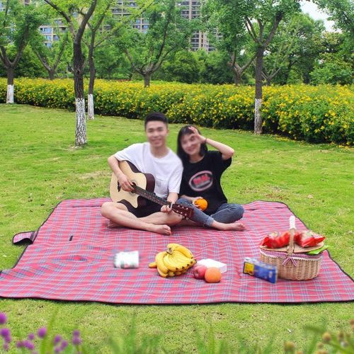  Zxb-shop Household Outdoor Picnic Mat Thick Waterproof Picnic Mat Beach Lawn Acrylic Floor Mat (Color : A)