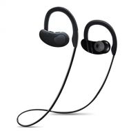 Zxcvb Wireless Sports Bluetooth Headset 4.1, Hanging Ear Stereo Running Waterproof, Playing 8h Earphone (Color : Black)
