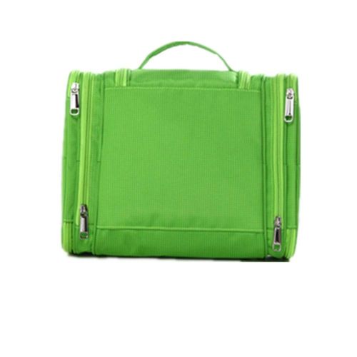  Zxcvlina Multifunctional Hanging Toiletry Bag Green Casual Portable Cosmetic Bag for Travel Accessories Shampoo Body Wash Personal Items Storage with Hanging Hook and Zipper Storag