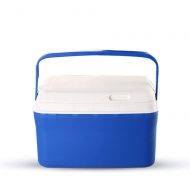 Zxcvlina Camping Cooler Box Ice Chest Rotomolded Cooler Box Portable Beach Cooler Ice Cooler for Dry Ice Great Gift for Outdoor Golf Camping Picnic (Color : Blue, Size : 372627cm)