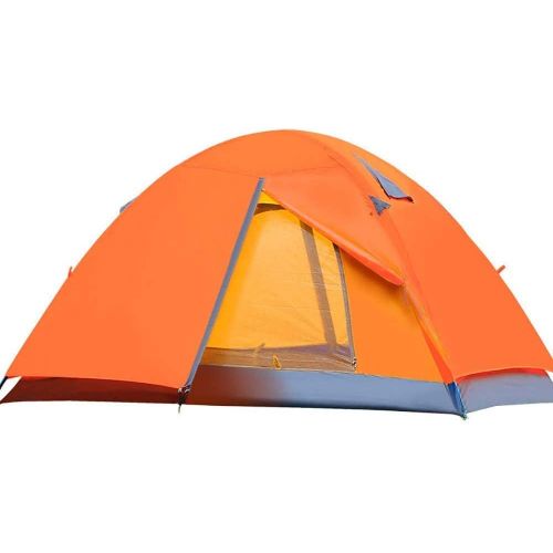  ZXYAN Tent Windproof Waterproof Camping Tent Ultralight 2 People Outdoor Camping Tent Waterproof Instant Tents Vacation Sun Shelter for Hiking Travel Mountaineering Rainfly Outdoor