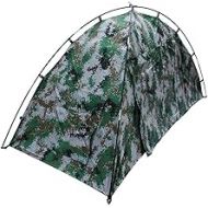 Zxyan Tent Windproof Waterproof Camping Tent Single Person Camping Tent 4 Season Backpacking Tent Need to Assemble Instant Pop Up Tent for Outdoor Sports with Camouflage Outdoor Ca
