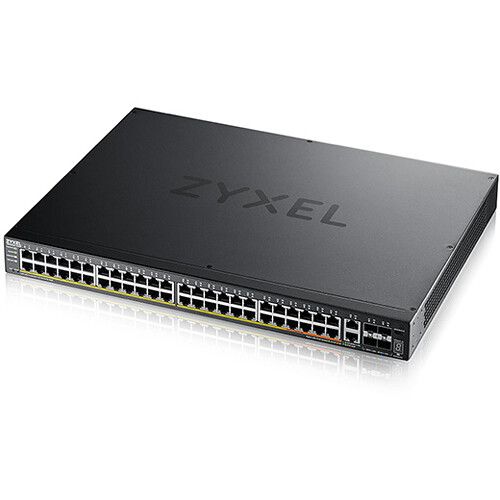  ZyXEL XGS2220-54HP 50-Port 1G / 10G PoE++ Compliant Managed Network Switch