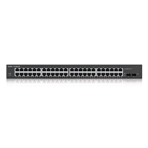  ZyXEL GS1900-48 48-Port Gigabit Managed Network Switch with SFP