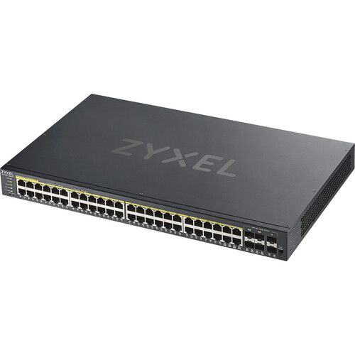  ZyXEL GS1920-48HPV2 48-Port Gigabit PoE+ Compliant Managed Switch