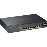 ZyXEL GS2220-10HP 8-Port Gigabit PoE+ Compliant Managed Switch with SFP/RJ45 Combo