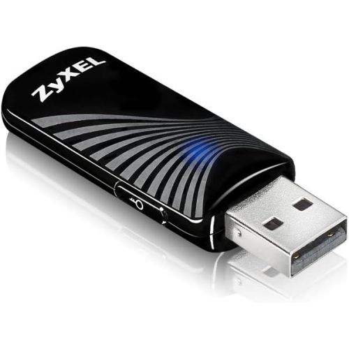  ZyXEL NWD6505 IEEE 802.11ac - Wi-Fi Adapter for Desktop ComputerNotebook - USB - 433 Mbps - 2.40 GHz ISM - 5 GHz UNII - External