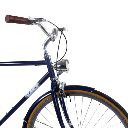  Zycle Fix Mens Civic Bike (58cm Frame; Navy Blue)