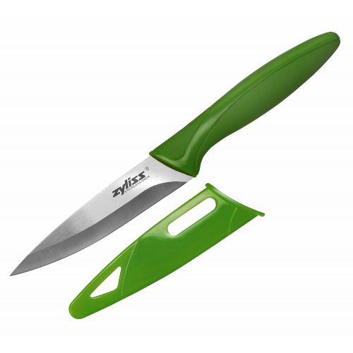  Zyliss Kuechenmesser Messer-Set, TPE, PP, SS, gruen/rot/violett/Edelstahl 31 x 13.5 x 3 cm