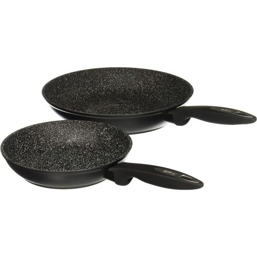  [아마존베스트]Zyliss ZYLISS Cookware 8 and 11 Nonstick Fry Pan Set - Oven, Dishwasher, Induction and Metal Utensil Safe Cooking - Heavy Duty Forged Aluminum with Sturdy Riveted Handle (2 Piece Set)