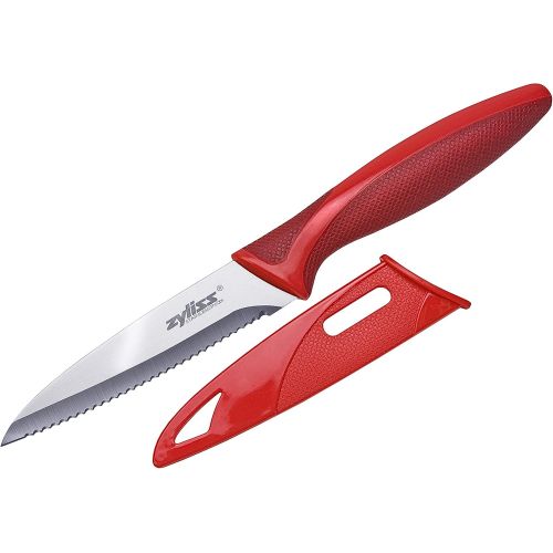  Zyliss Classic Paring Knife Set, 4, Red/Green