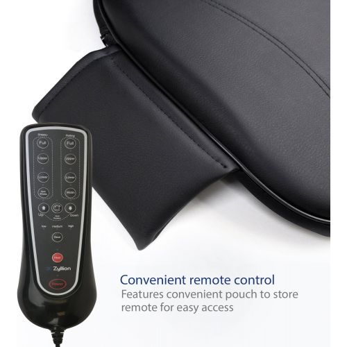  [아마존핫딜][아마존 핫딜] Zyllion Shiatsu Back and Neck Massager Cushion Pad with Soothing Heat Function - High Intensity Massage with 3 Modes - Fits Perfectly on Chair