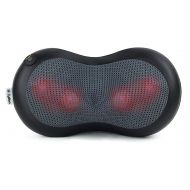 Zyllion Back Neck Massage Pillow - Heated Shiatsu Massager for Relaxation, Physical Therapy, and Pain Relief...