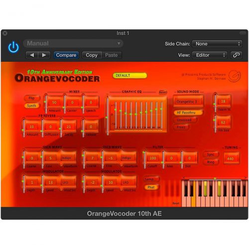  Zynaptiq},description:Heard on countless songs in multiple genres worldwide, ORANGE VOCODER AU is indeed a classic software vocoder plug-in. Originally developed by Prosoniq in 199