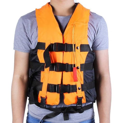  [아마존베스트]Zyyini Sports Life Jacket, Water Sports Life Jacket for The Entire Family(Orange L)