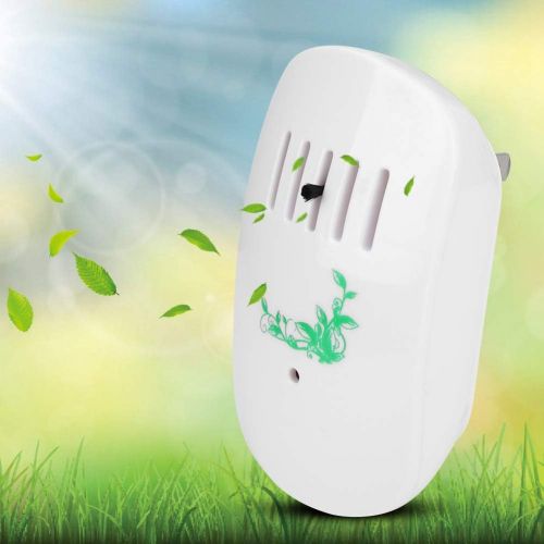  Zyyini Air Purifier, Quiet Design Wall Plug Air Purifier Made ABS Material With Carbon Filter, Compact Size Suitable For Indoor Use And Travel