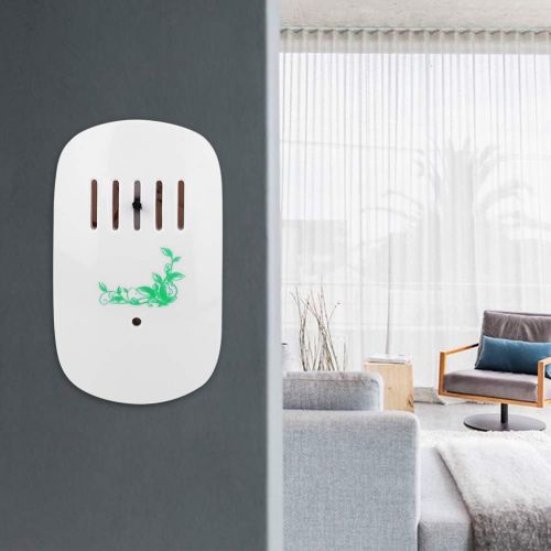  Zyyini Air Purifier, Quiet Design Wall Plug Air Purifier Made ABS Material With Carbon Filter, Compact Size Suitable For Indoor Use And Travel
