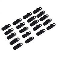 Zyyini 20pcs Tarp Clip, Heavy Duty Multi-Purpose Thumb High Stability Alligator Clip, Tent Clamp Clips Tighten for Outdoors