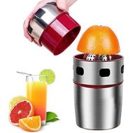 [아마존베스트]Zyyini Squeezer, Manual Hand Press with Strainer and Container, Hand Press Citrus Orange Squeezer for Lemon, Lime, Citrus