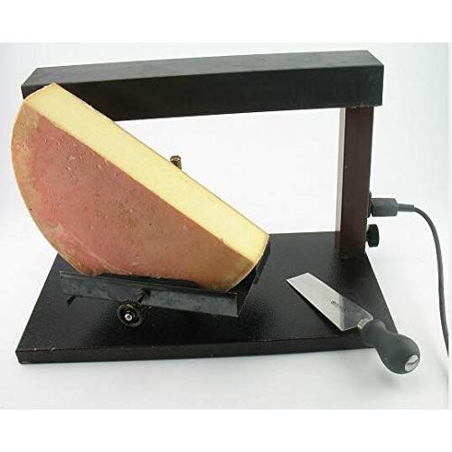  Zz Pro Commercial Raclette Cheese Melter Nacho Machine Electric For Half Cheese Wheel Multi-Function Angle Adjustable Swiss Dish Maker 650W 110V Rapid Heating