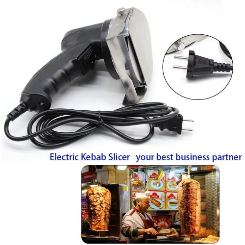  [아마존베스트]ZzPro Professional Electric Gyro Slicer Doner Kebab Knife 0.5MM Thinnest Sliced Meat Cutter Machine for Shawarma