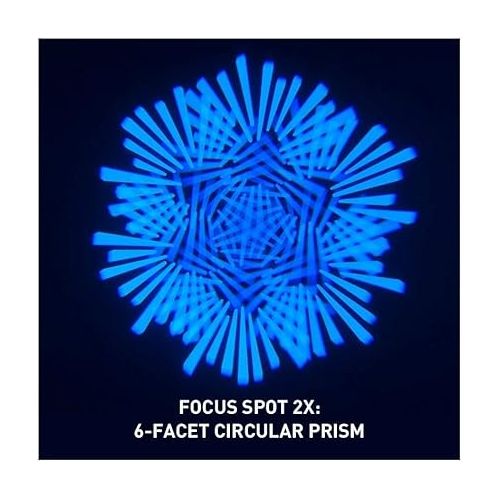  ADJ FOCUS SPOT 2X 100W UV LED Moving Head