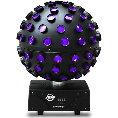  American DJ Starburst Multi-Color HEX LED Sphere DJ Lighting Effect (2 Pack)