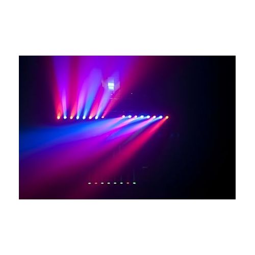  ADJ Products, Sweeper Beam Quad LED, Colored LED Beams with Sound Activated Pulse and Strobe SWE199