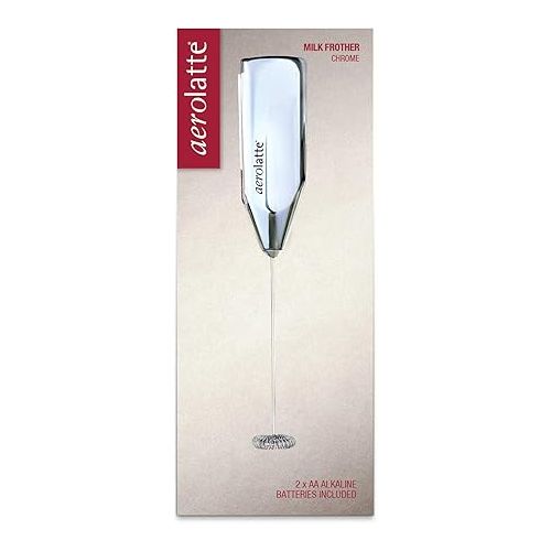  Aerolatte Milk Frother, The Original Steam-Free Frother, Polished-Chrome Finish