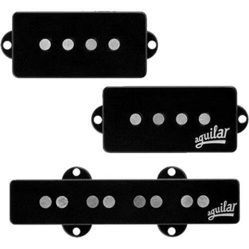  aguilar 4PJHCSET 4-String Vintage-Style PU Combo Pickup Set