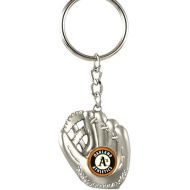 aminco Oakland Athletics - MLB Silver Baseball Glove Keychain