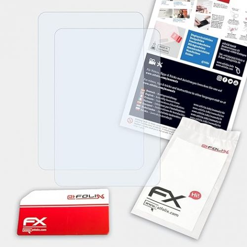  atFoliX Screen Protection Film compatible with Wellue Pulsebit EX Screen Protector, ultra-clear FX Protective Film (2X)