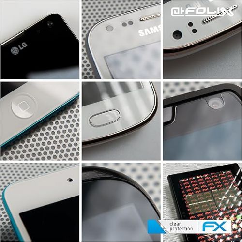  atFoliX Screen Protection Film compatible with Wellue Pulsebit EX Screen Protector, ultra-clear FX Protective Film (2X)