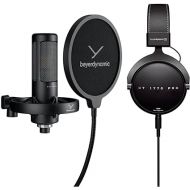 beyerdynamic DT 1770 Pro Studio Headphone PRO X M90 Side Addressed Condenser Microphone (Bundle)