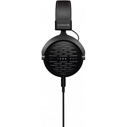  BeyerDynamic DT 1990 Pro Studio Headphones with Slappa HardBody PRO Full Sized Case Black & Universal Wood Headphone Stand