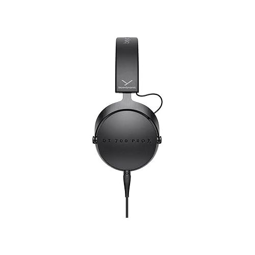  beyerdynamic 729906 DT 700 PRO X Closed-Back Studio Headphones for Recording & Monitoring Bundle with Deco Gear Full-Sized Headphone Case, Headphone Stand and Microfiber Cleaning Cloth