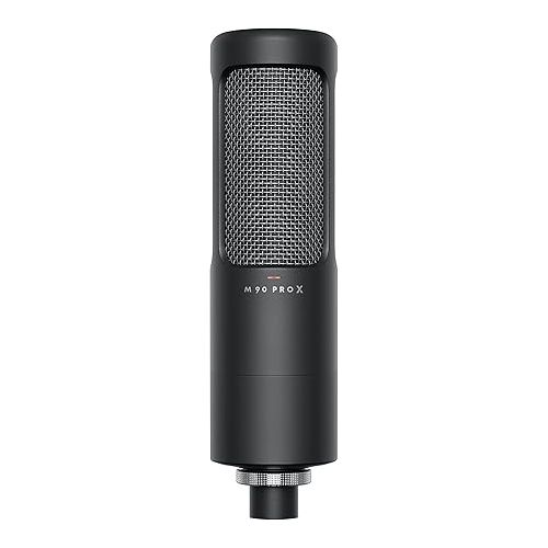  beyerdynamic PRO X M90 Side Addressed Condenser Microphone with Storage Bag, Pop Filter, and Shock Mount