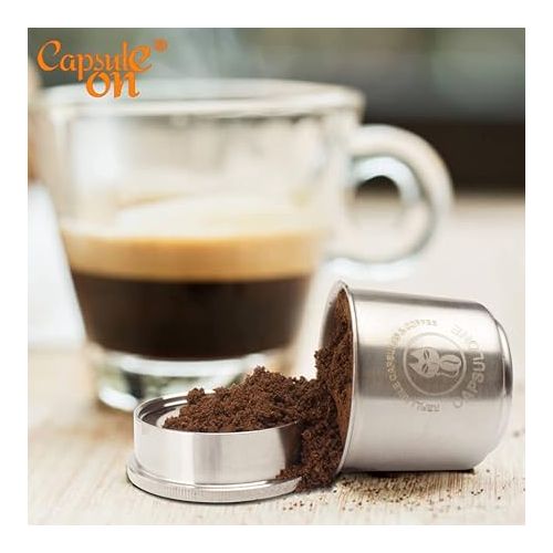  refillable coffee capsule reusable iperEspresso pod cup coffee filter fit for illy X1 X7 X9 Y1 Y3 Y5 Y9 machine Metal Stainless Steel